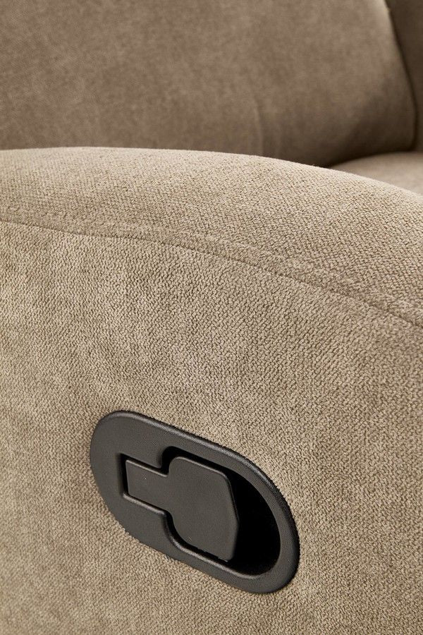 Lounge Chair Oslo 1S | size: Width: 75cm, Height: 100cm, Depth: 95cm | color: Beige | image: 8 | variant: 1005703