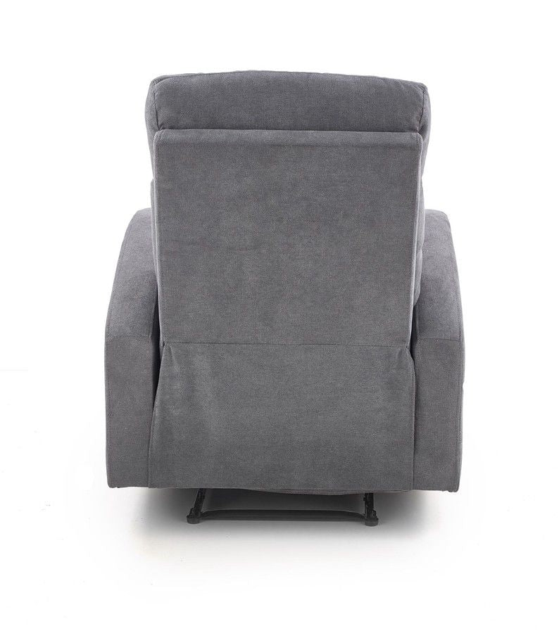 Lounge Chair Oslo 1S | size: Width: 75cm, Height: 100cm, Depth: 95cm | color: Gray | image: 4 | variant: 1005702