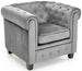 Lounge Chair Perugia | size: Width: 62cm, Height: 73cm, Depth: 75cm | color: Gray | image: 0 | variant: 1002748