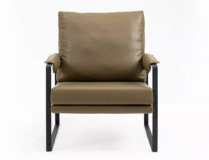 Lounge Chair Plymouth | size: Width: 70cm, Height: 80cm, Depth: 78cm | color: Olive | image: 1 | variant: 1004043