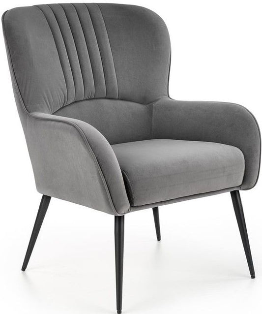 Lounge Chair Pordenone | size: Width: 73cm, Height: 94cm, Depth: 70cm | color: Gray | image: 1 | variant: 1002849