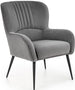 Lounge Chair Pordenone | size: Width: 73cm, Height: 94cm, Depth: 70cm | color: Gray | image: 1 | variant: 1002849