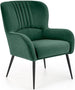 Lounge Chair Pordenone | size: Width: 73cm, Height: 94cm, Depth: 70cm | color: Green | image: 1 | variant: 1002850