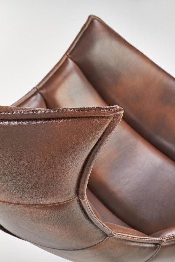 Lounge Chair Prato | size: Width: 76cm, Height: 96cm, Depth: 84cm | color: Brown | image: 3 | variant: 1002771