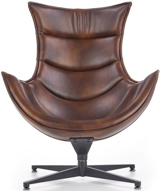 Lounge Chair Prato | size: Width: 76cm, Height: 96cm, Depth: 84cm | color: Brown | image: 4 | variant: 1002771