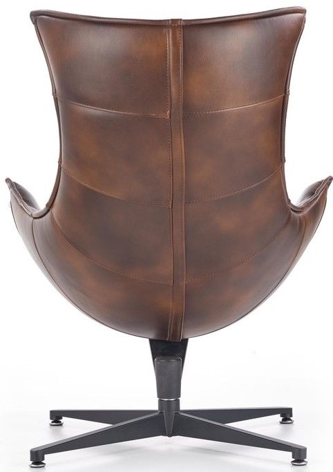 Lounge Chair Prato | size: Width: 76cm, Height: 96cm, Depth: 84cm | color: Brown | image: 5 | variant: 1002771