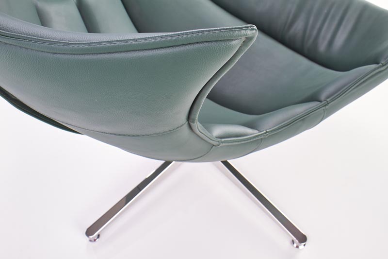 Lounge Chair Prato | size: Width: 76cm, Height: 96cm, Depth: 84cm | color: Green | image: 3 | variant: 1002775