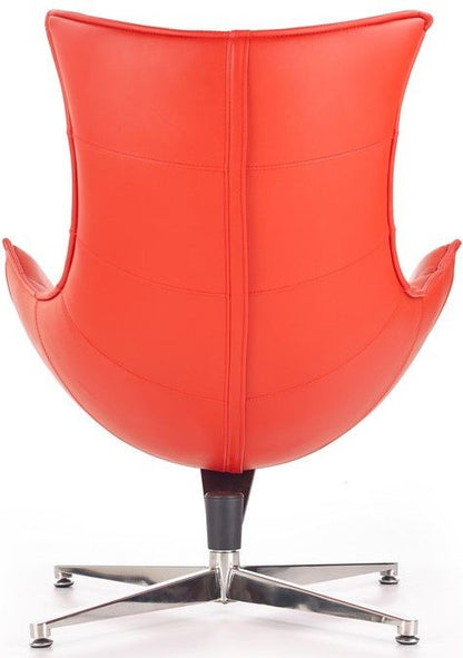 Lounge Chair Prato | size: Width: 76cm, Height: 96cm, Depth: 84cm | color: Red | image: 5 | variant: 1002774