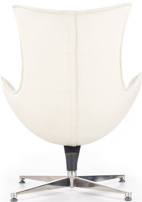 Lounge Chair Prato | size: Width: 76cm, Height: 96cm, Depth: 84cm | color: White | image: 4 | variant: 1002772