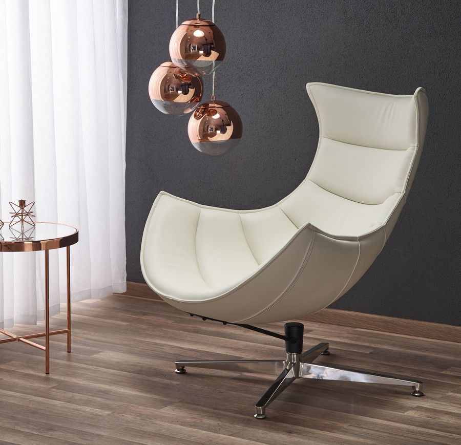 Lounge Chair Prato | size: Width: 76cm, Height: 96cm, Depth: 84cm | color: White | image: 6 | variant: 1002772