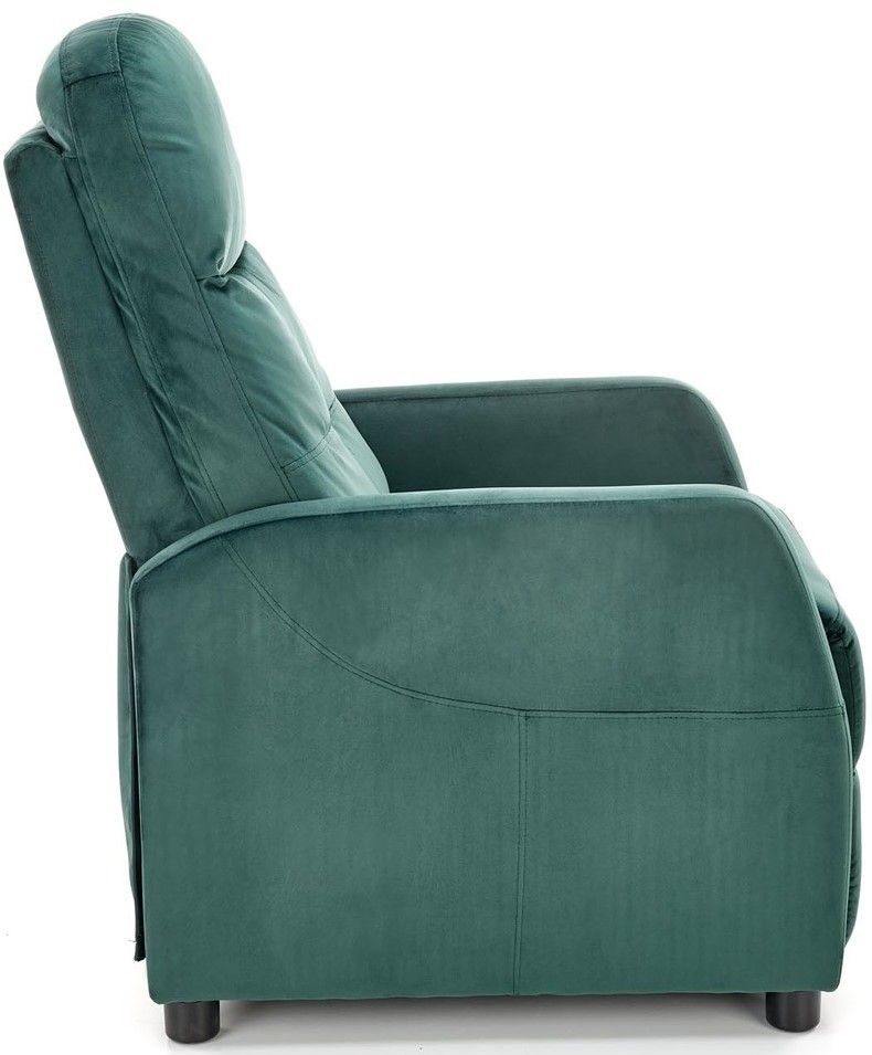Lounge Chair Ravenna | size: Width: 64cm, Height: 103cm, Depth: 84cm | color: Green | image: 4 | variant: 1002752
