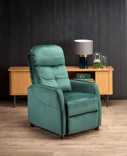 Lounge Chair Ravenna | size: Width: 64cm, Height: 103cm, Depth: 84cm | color: Green | image: 7 | variant: 1002752