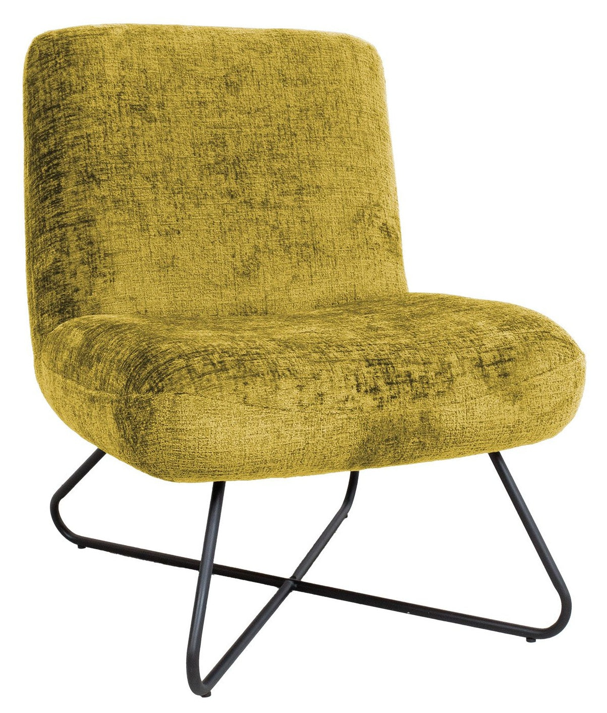 Lounge Chair Ripon | size: Width: 65cm, Height: 84cm, Depth: 74cm | color: Yellow | image: 0 | variant: 1000975