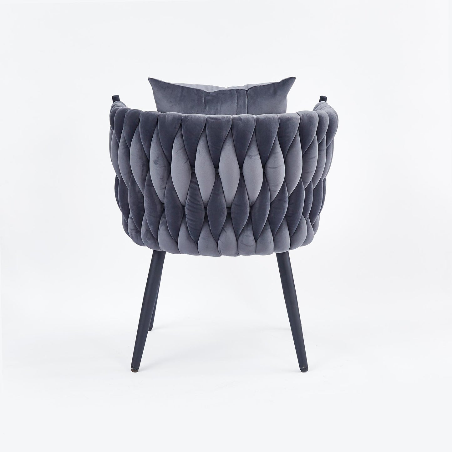 Lounge Chair Roubaix | size: Width: 67cm, Height: 77cm, Depth: 55cm | color: Gray | image: 2 | variant: 1002692