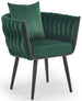 Lounge Chair Roubaix | size: Width: 67cm, Height: 77cm, Depth: 55cm | color: Green | image: 1 | variant: 1002691