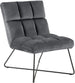 Lounge Chair Sandwich | size: Width: 62cm, Height: 90cm, Depth: 86cm | color: Gray | image: 1 | variant: 1000920
