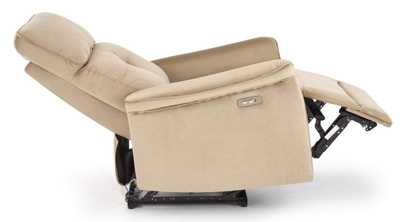 Lounge Chair Sassari | size: Width: 80cm, Height: 92cm, Depth: 90cm | color: Beige | image: 2 | variant: 1002827