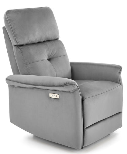 Lounge Chair Sassari | size: Width: 80cm, Height: 92cm, Depth: 90cm | color: Gray | image: 1 | variant: 1002829