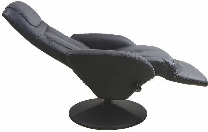 Lounge Chair Siracusa | size: Width: 77cm, Height: 101cm, Depth: 80cm | color: Black | image: 2 | variant: 1002798