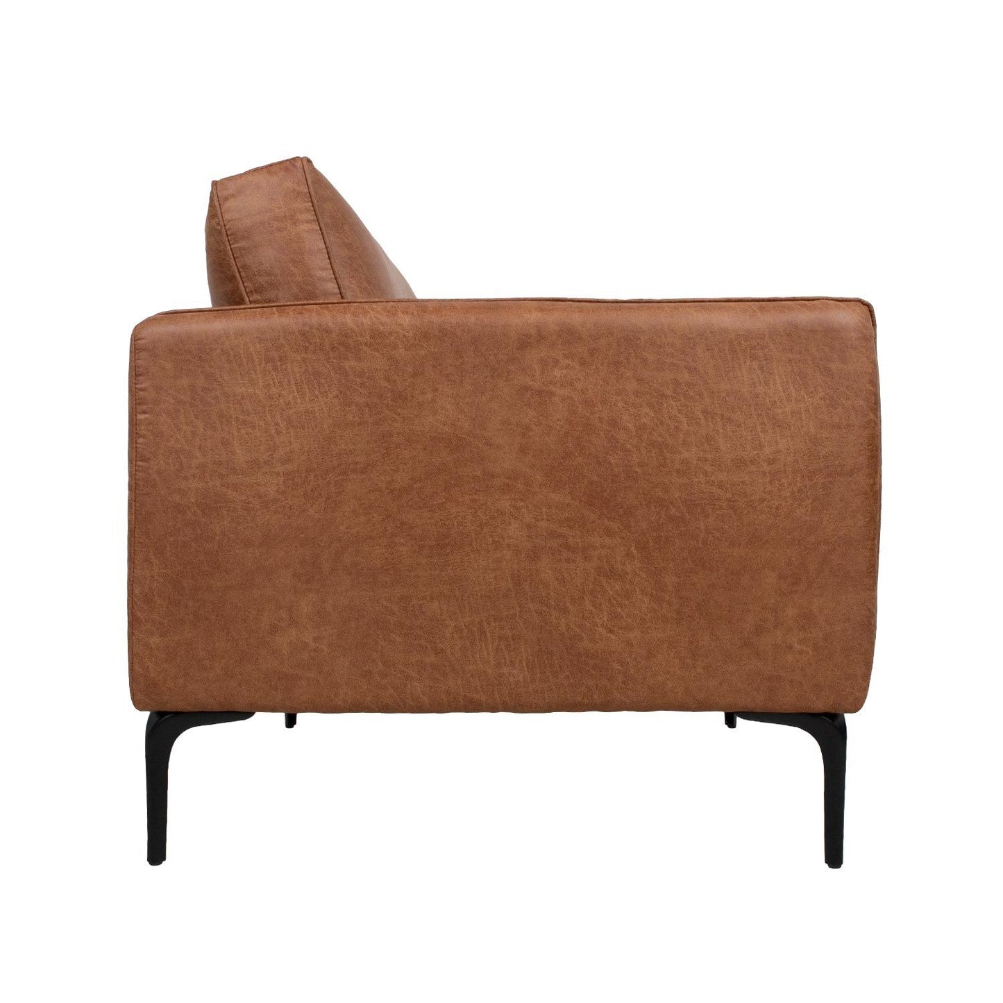 Lounge Chair Sofia | size: Width: 83cm, Height: 82cm, Depth: 80cm | color: Brown | image: 3 | variant: 1004919