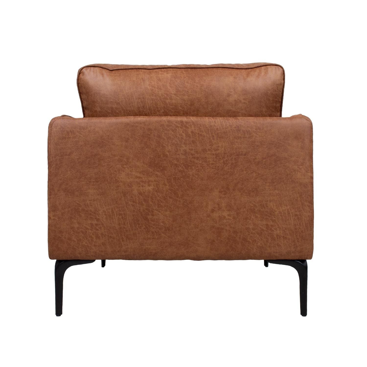Lounge Chair Sofia | size: Width: 83cm, Height: 82cm, Depth: 80cm | color: Brown | image: 4 | variant: 1004919
