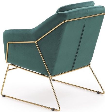 Lounge Chair Soft 3 | size: Width: 69cm, Height: 81cm, Depth: 76cm | color: Green | image: 3 | variant: 1004727