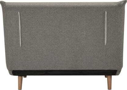 Lounge Chair Spike 1 | size: Width: 105cm, Height: 80cm, Depth: 90cm | color: Gray | image: 3 | variant: 1011384