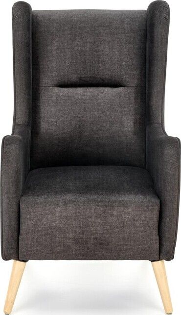 Lounge Chair St Pierre | size: Width: 67cm, Height: 114cm, Depth: 85cm | color: Black | image: 3 | variant: 1002713
