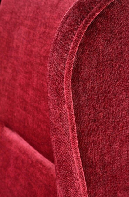 Lounge Chair St Pierre | size: Width: 67cm, Height: 114cm, Depth: 85cm | color: Red | image: 5 | variant: 1002714