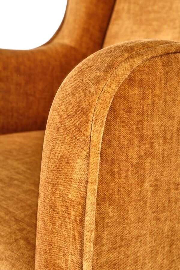 Lounge Chair St Pierre | size: Width: 67cm, Height: 114cm, Depth: 85cm | color: Yellow | image: 4 | variant: 1002715