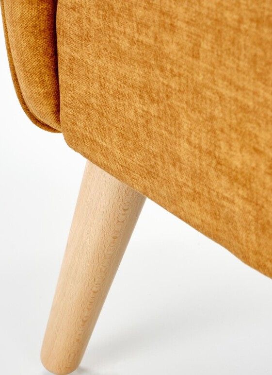 Lounge Chair St Pierre | size: Width: 67cm, Height: 114cm, Depth: 85cm | color: Yellow | image: 5 | variant: 1002715