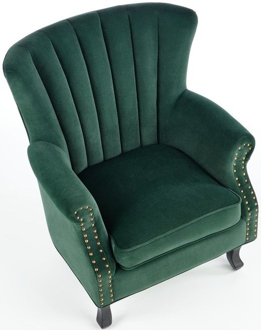 Lounge Chair Titan | size: Width: 73cm, Height: 87cm, Depth: 70cm | color: Green | image: 6 | variant: 1004730