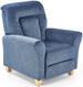 Lounge Chair Tourcoing | size: Width: 90cm, Height: 102cm, Depth: 90cm | color: Blue | image: 1 | variant: 1002695