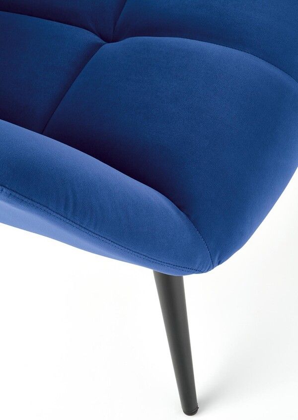 Lounge Chair Tyrion | size: Width: 75cm, Height: 91cm, Depth: 86cm | color: Blue | image: 6 | variant: 1004737