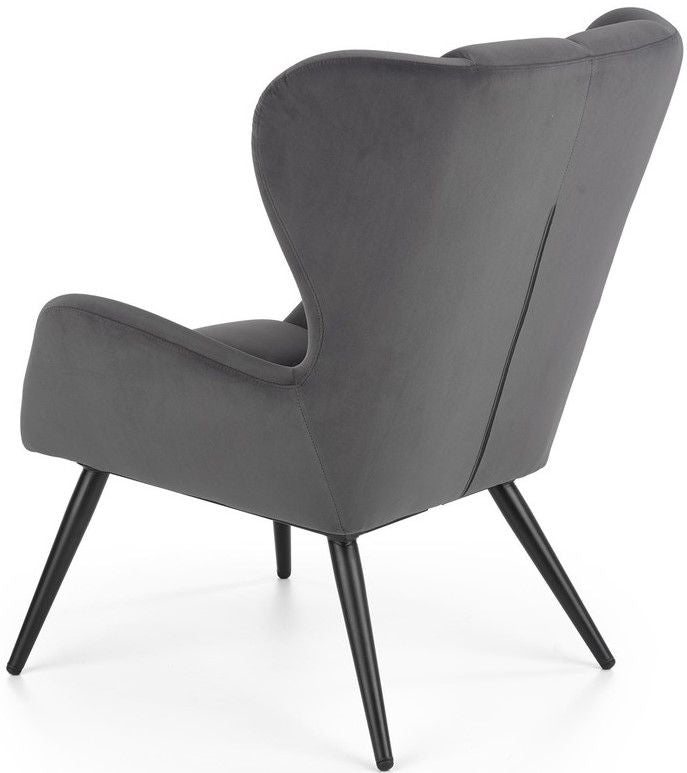 Lounge Chair Tyrion | size: Width: 75cm, Height: 91cm, Depth: 86cm | color: Gray | image: 3 | variant: 1004734