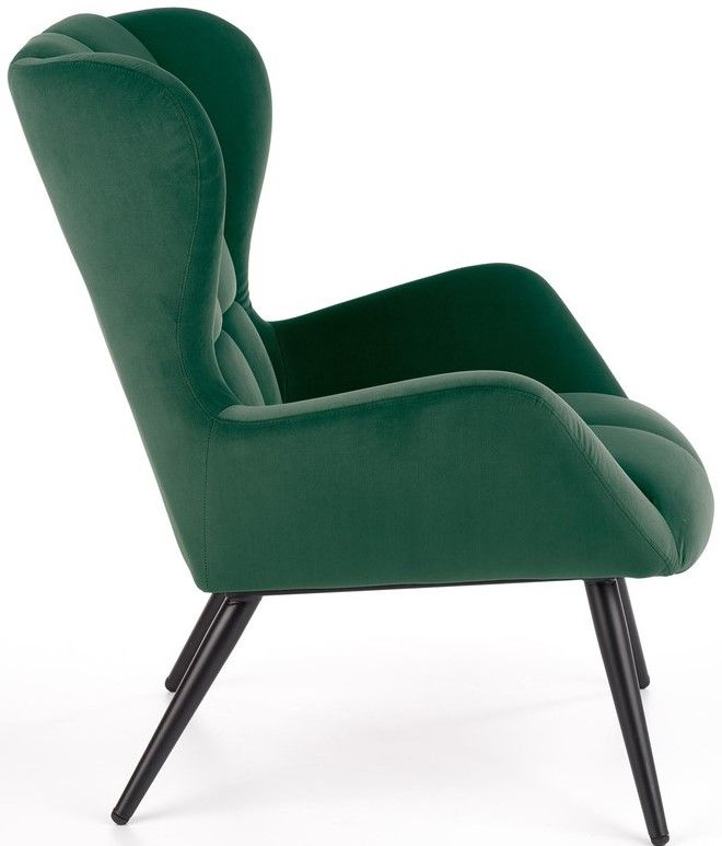 Lounge Chair Tyrion | size: Width: 75cm, Height: 91cm, Depth: 86cm | color: Green | image: 2 | variant: 1004736