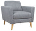 Lounge Chair Ulverston | size: Width: 83cm, Height: 84cm, Depth: 84cm | color: Gray | image: 0 | variant: 1001020