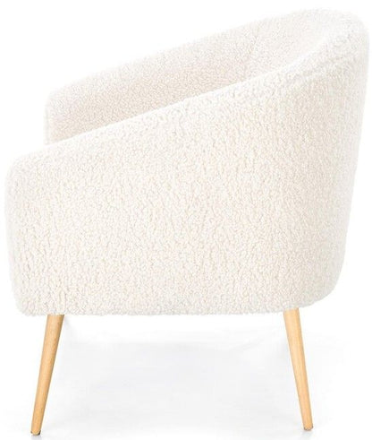 Lounge Chair West Caterham | size: Width: 77cm, Height: 78cm, Depth: 67cm | color: White | image: 2 | variant: 1007241