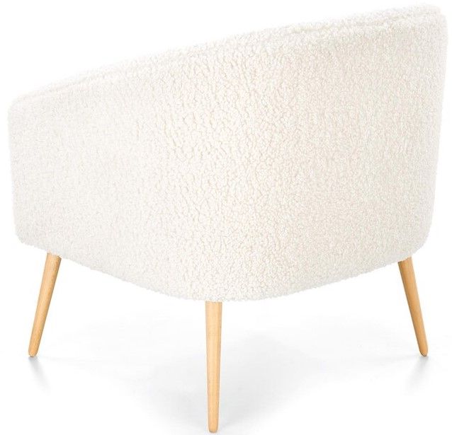 Lounge Chair West Caterham | size: Width: 77cm, Height: 78cm, Depth: 67cm | color: White | image: 3 | variant: 1007241