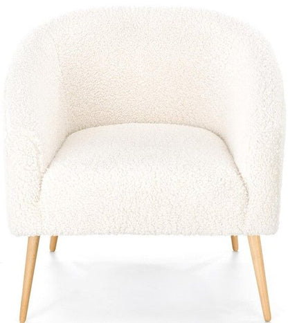 Lounge Chair West Caterham | size: Width: 77cm, Height: 78cm, Depth: 67cm | color: White | image: 4 | variant: 1007241
