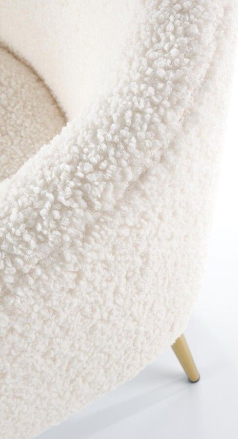 Lounge Chair West Caterham | size: Width: 77cm, Height: 78cm, Depth: 67cm | color: White | image: 6 | variant: 1007241