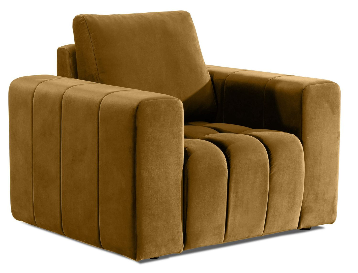 Lounge Chair West Orebro | size: Width: 108cm, Height: 85cm, Depth: 90cm | color: Yellow | image: 0 | variant: 1010017