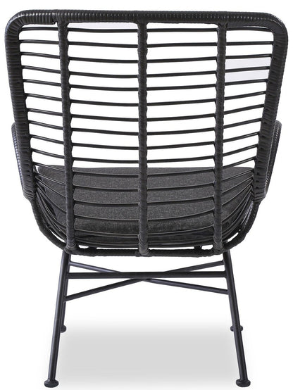 Lounge Chair West Sandnes | size: Width: 71cm, Height: 94cm, Depth: 70cm | color: Black | image: 5 | variant: 1007473