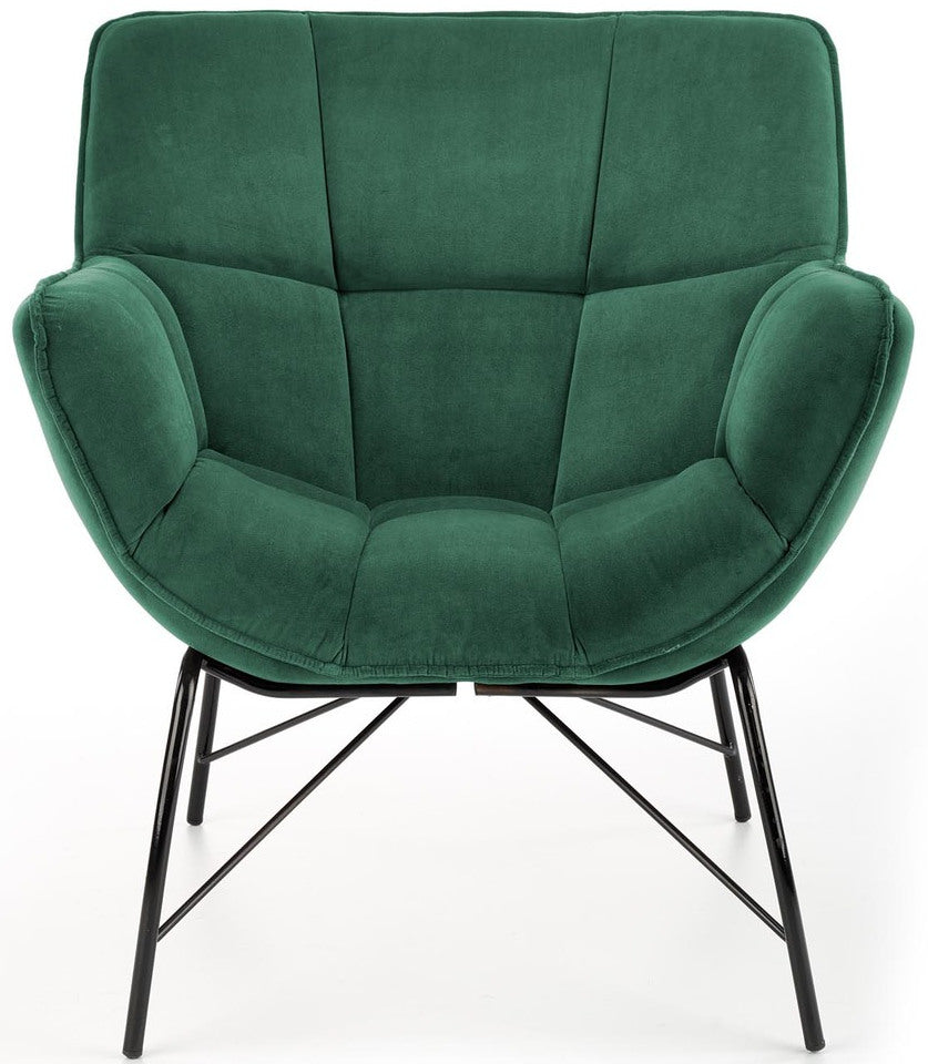 Lounge Chair West Skien | size: Width: 74cm, Height: 78cm, Depth: 73cm | color: Green | image: 4 | variant: 1007475