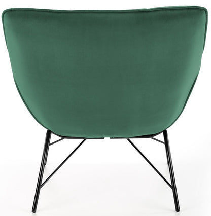 Lounge Chair West Skien | size: Width: 74cm, Height: 78cm, Depth: 73cm | color: Green | image: 5 | variant: 1007475