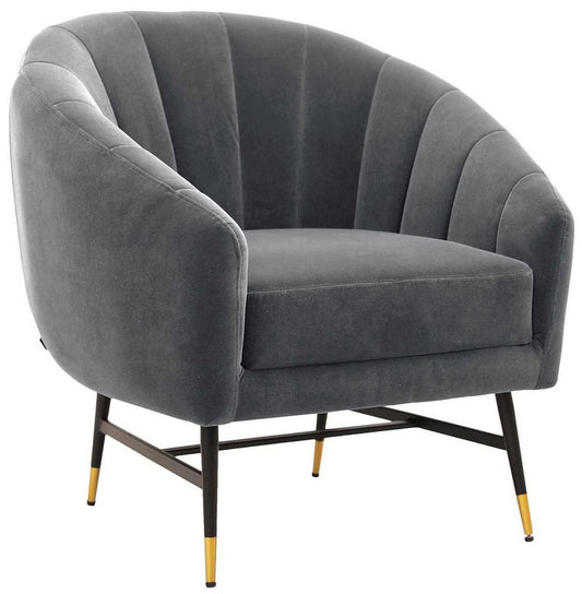 Lounge Chair West Stockholm | size: Width: 73cm, Height: 78cm, Depth: 72cm | color: Gray | image: 1 | variant: 1007476