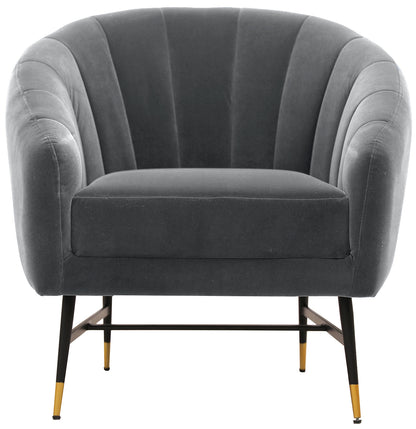 Lounge Chair West Stockholm | size: Width: 73cm, Height: 78cm, Depth: 72cm | color: Gray | image: 2 | variant: 1007476