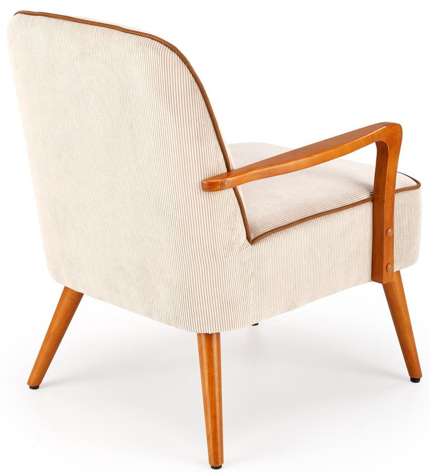 Lounge Chair West Troms | size: Width: 66cm, Height: 76cm, Depth: 69cm | color: Beige | image: 3 | variant: 1007474