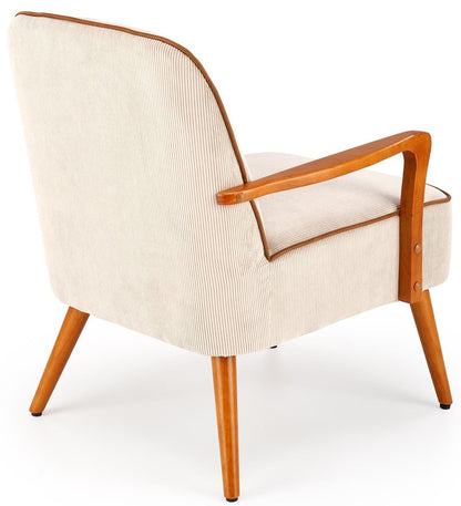 Lounge Chair West Troms | size: Width: 66cm, Height: 76cm, Depth: 69cm | color: Beige | image: 3 | variant: 1007474