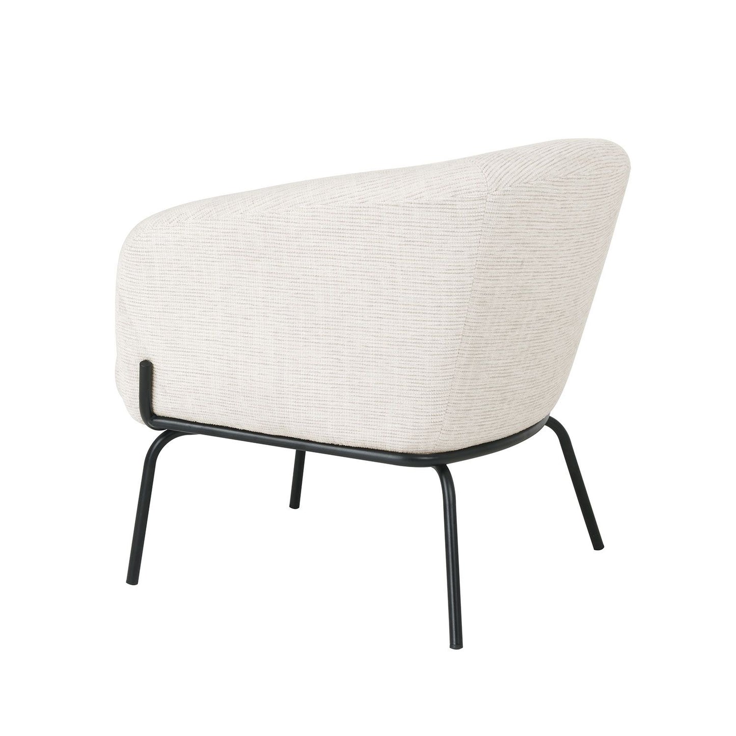 Lounge Chair Woodbridge | size: Width: 77cm, Height: 72.5cm, Depth: 74cm | color: Beige | image: 3 | variant: 1001054